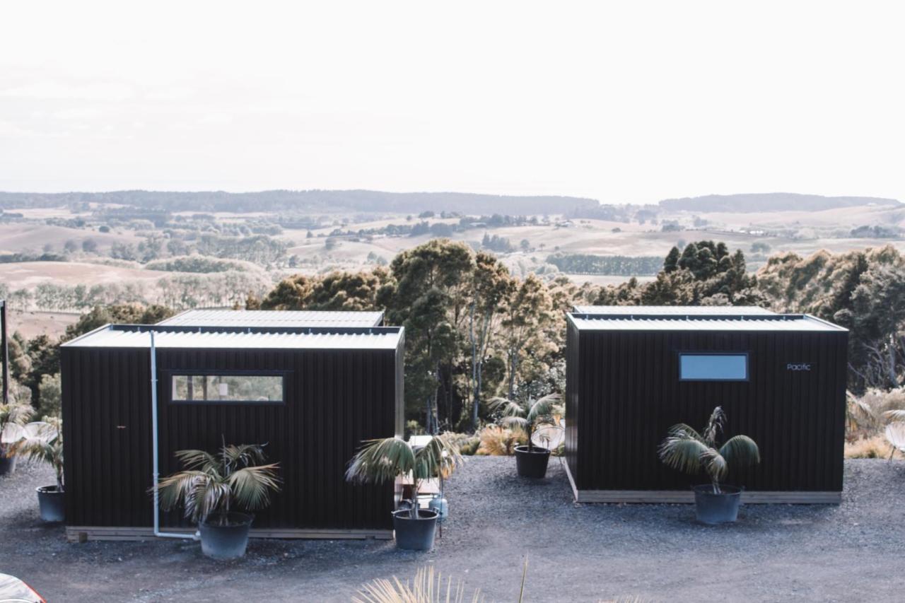Aotearoa Surf Eco Pods Hotel Te Arai Bagian luar foto