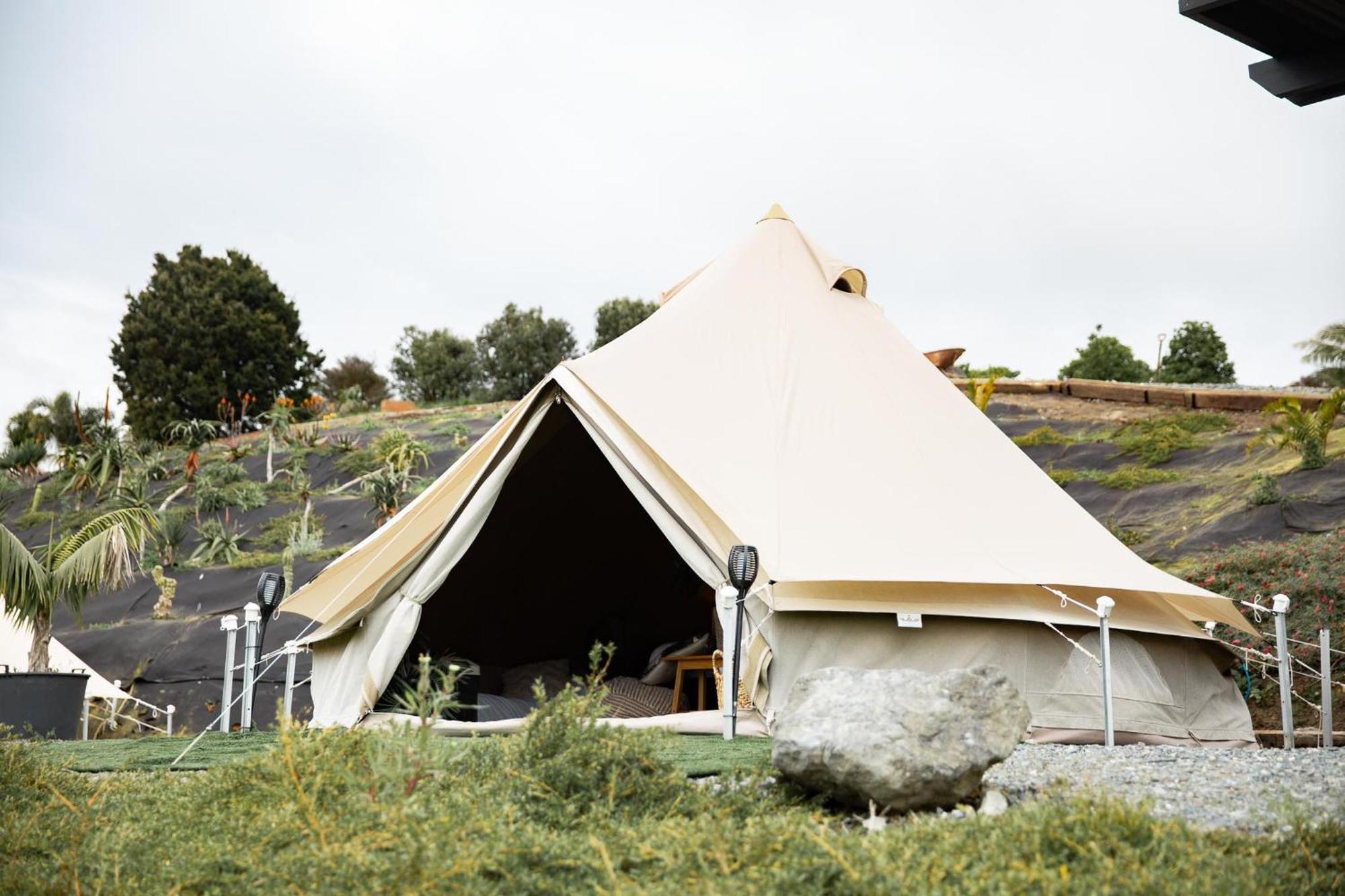 Aotearoa Surf Eco Pods Hotel Te Arai Bagian luar foto