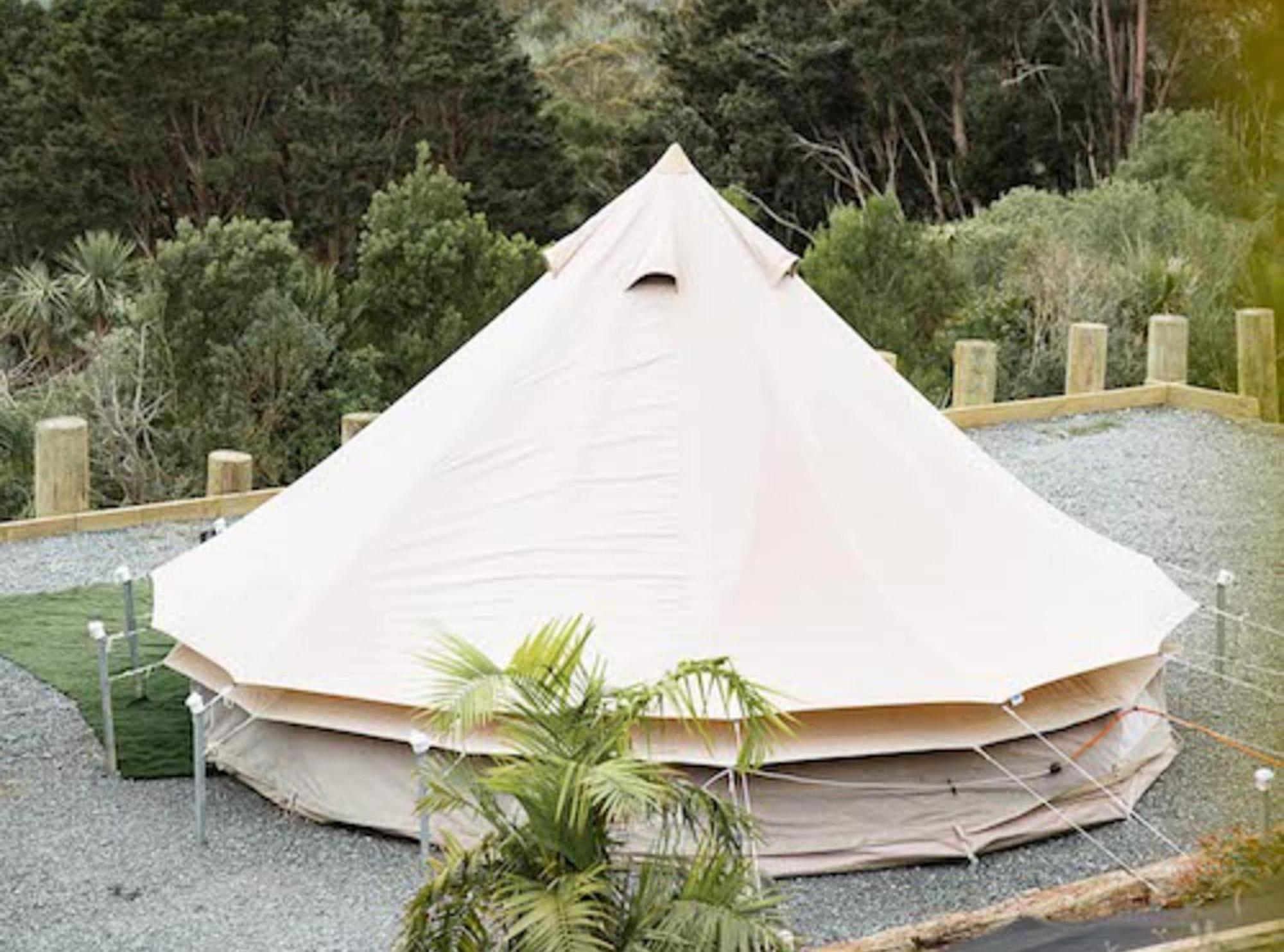 Aotearoa Surf Eco Pods Hotel Te Arai Bagian luar foto
