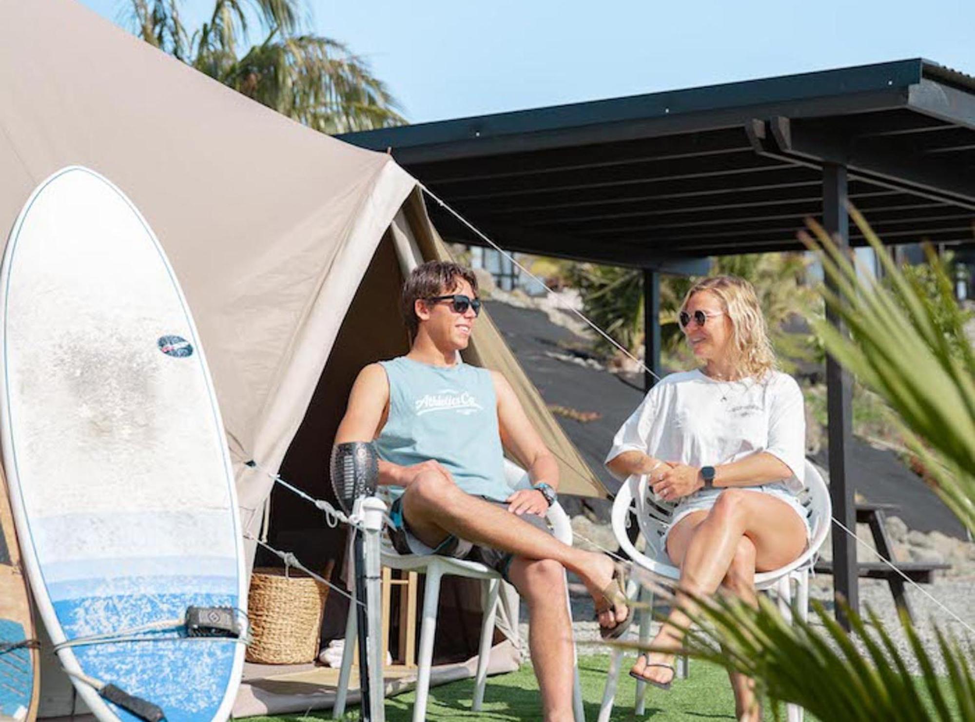 Aotearoa Surf Eco Pods Hotel Te Arai Bagian luar foto