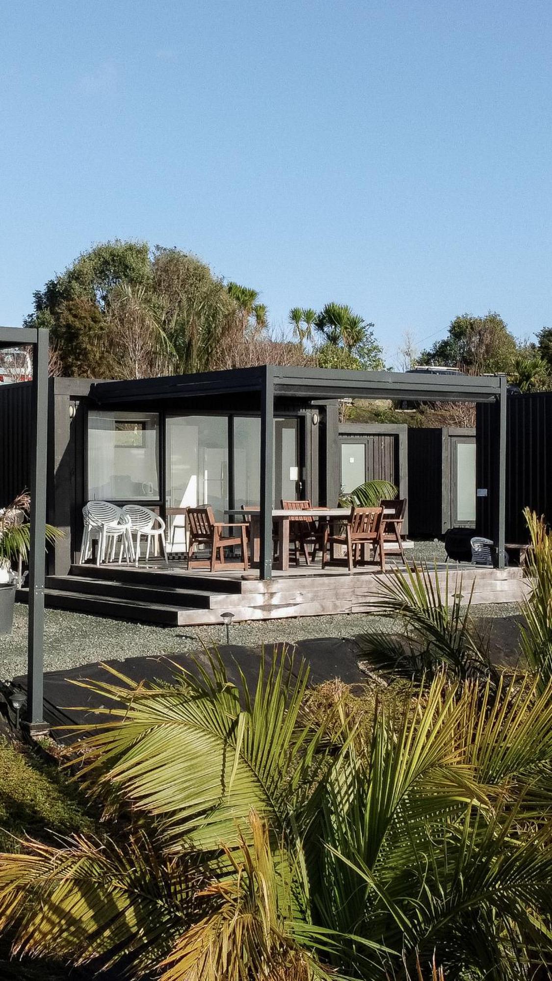 Aotearoa Surf Eco Pods Hotel Te Arai Bagian luar foto