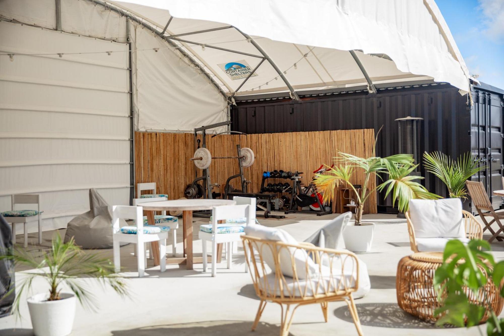 Aotearoa Surf Eco Pods Hotel Te Arai Bagian luar foto